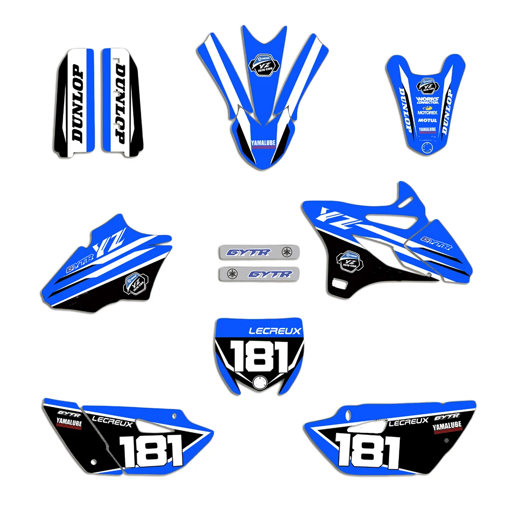 

3M Motorcycle Graphic Decal Sticker Kits for YAMAHA YZ85 YZ 85 2015 2016 2017 2018 2019 2020 Graphics kit