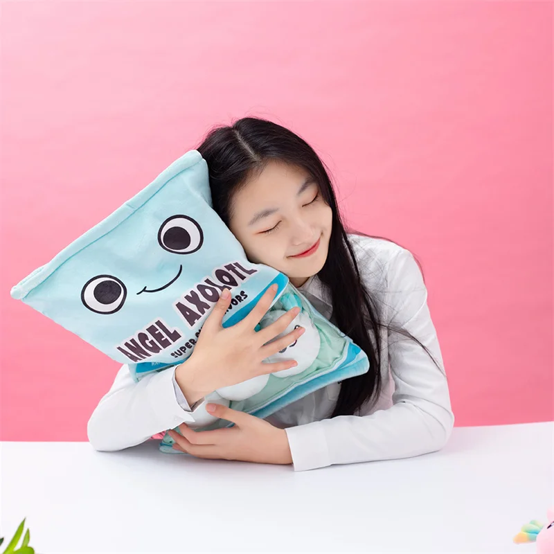Новая креативная милая сумка из мультфильма плюшевая Axolotl игрушка для ребенка