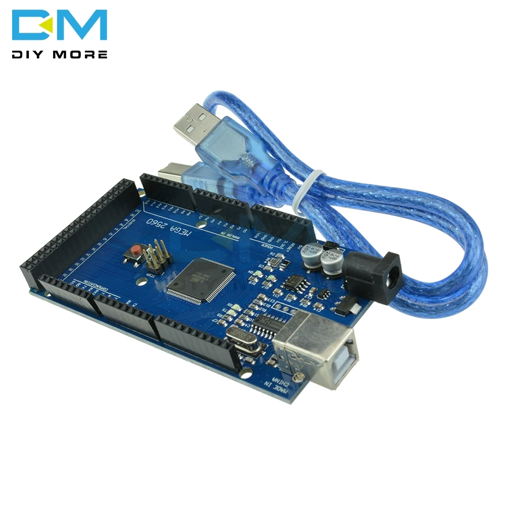 Плата Mega 2560 R3 2012 официальная версия с интегрированным драйвером ATMega 2560 ATMega16U2