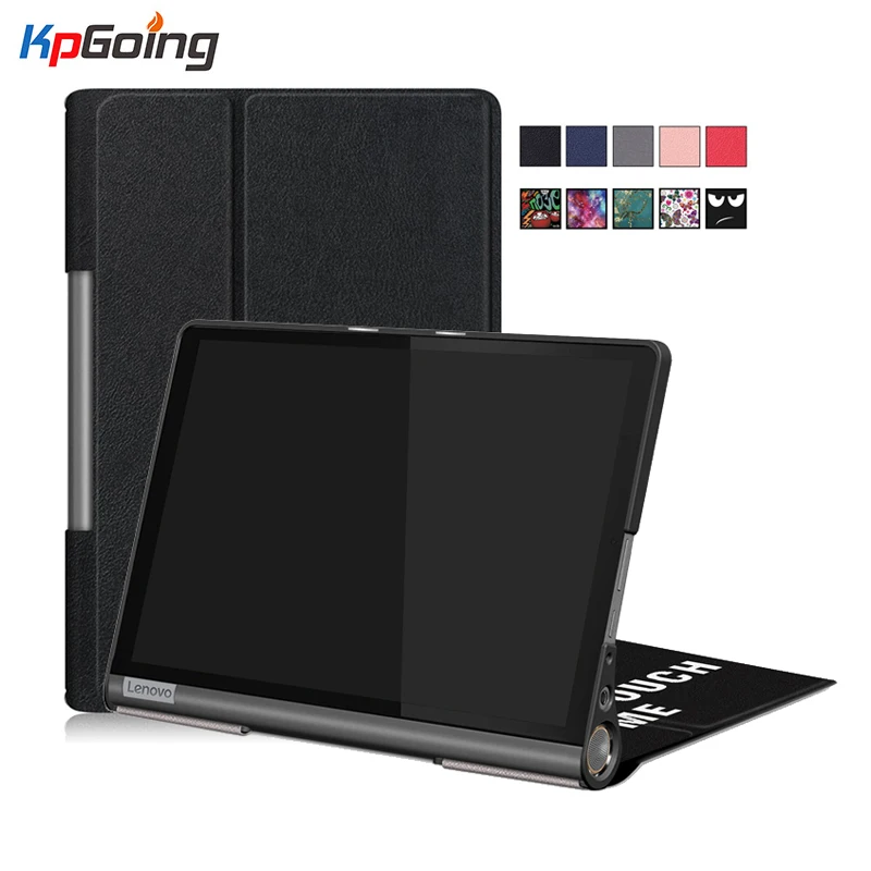 

10,1 дюймовый защитный чехол из искусственной кожи для Lenovo Yoga Smart Tab YT-X705F Tablet для Lenovo Yoga Tab 5, чехол