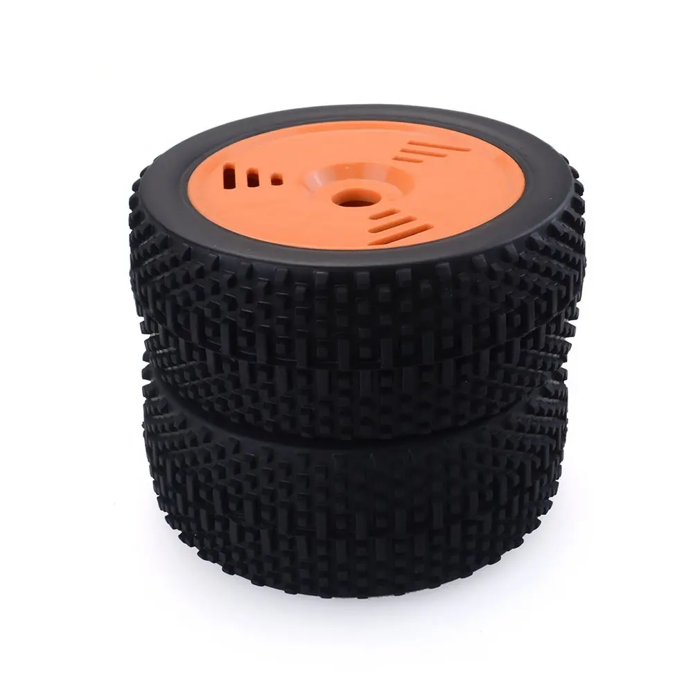 2 шт. 1/8 RC автомобильные резиновые шины пластиковые колеса для Redcat Team Losi VRX HSP Carson