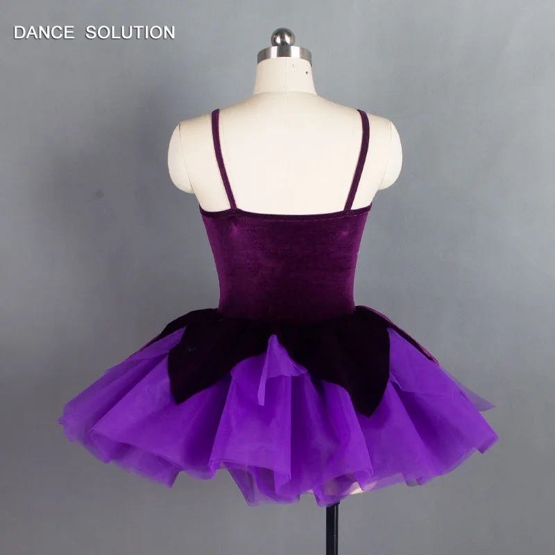 Женское бархатное платье-пачка с блестками темно-фиолетовая кружевная кофта