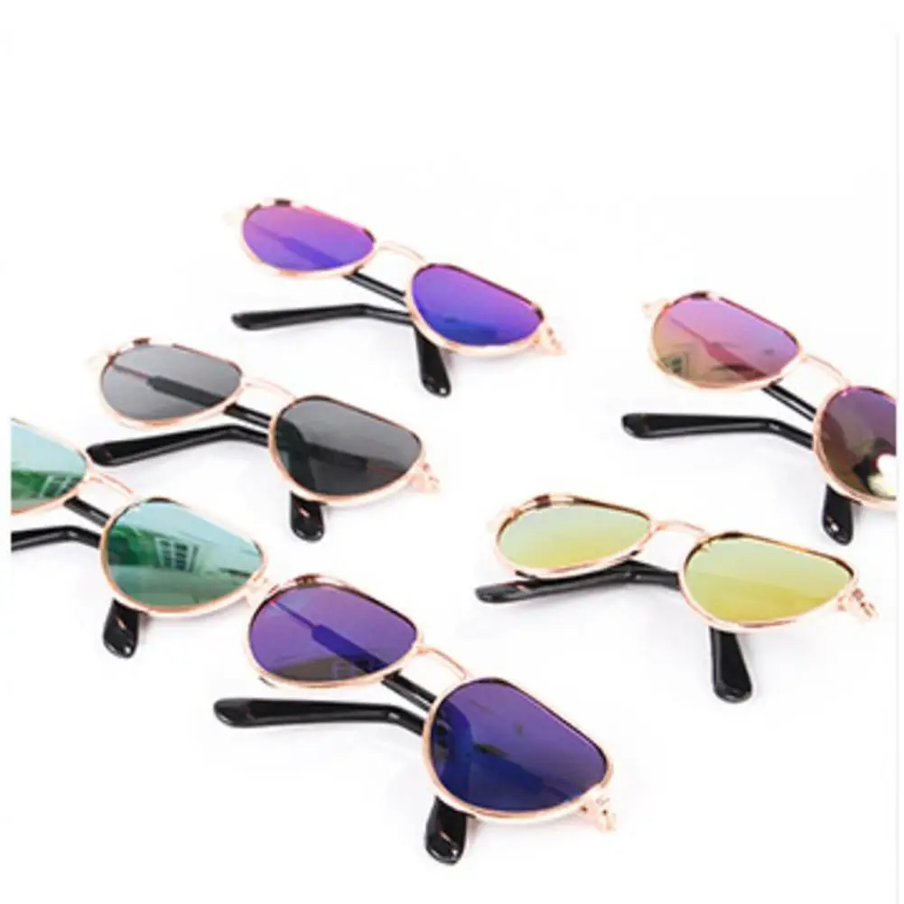 

1PCS Lovely Pet Cat Glasses Dog Glasses Pet Products Kitty Toy Dog Sunglasses Photos 3 Cm Pet Accessoires Colorful