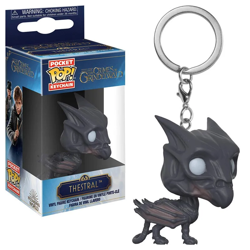 Funko pop брелок модель игрушки для chlidren аниме Рисунок Гарри Поттер король Игра престолов Джокер Харли Квинн брелок - Цвет: Thestral