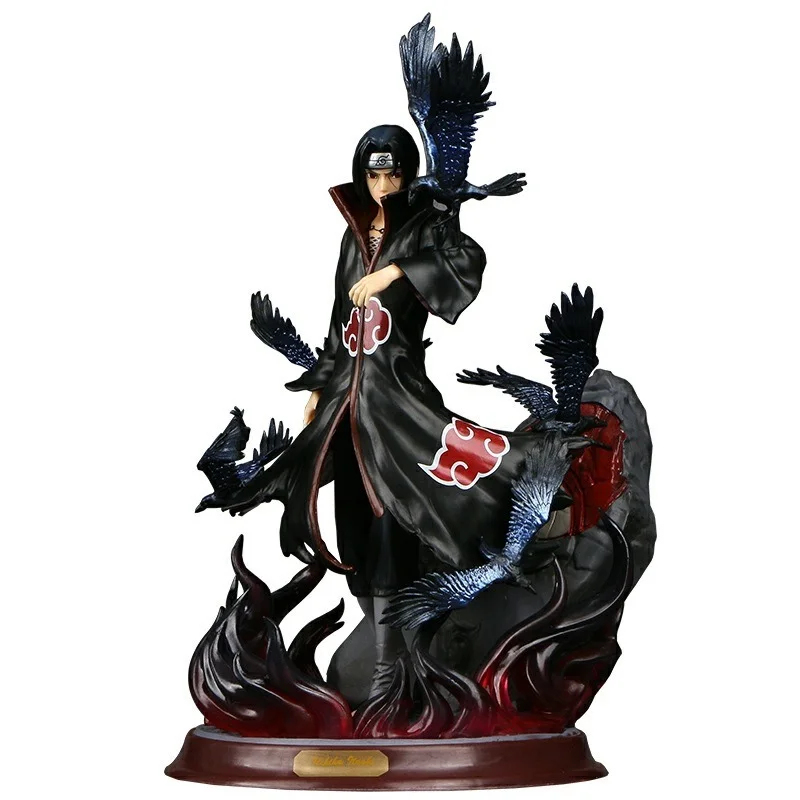 

Anime Naruto Shippuden GK Action Figure Shippuden Model Uzumaki Uchiha Itachi Akatsuki PVC Statue Collectible Toys Doll for Kids