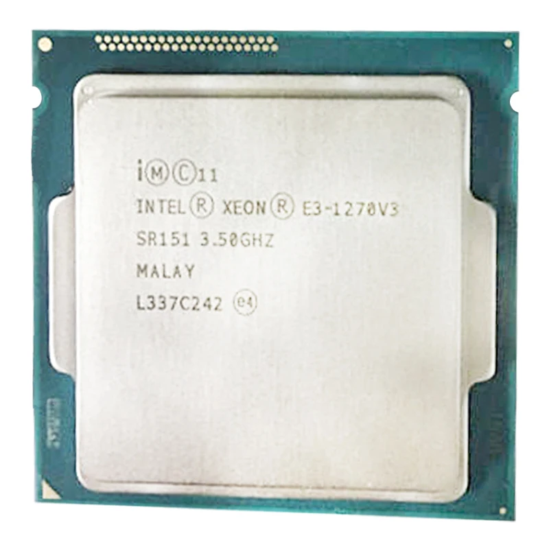

FOR Xeon E3-1270 V3 3.5GHz LGA1150 8MB Quad Core CPU Processor E3 1270 V3 SR151