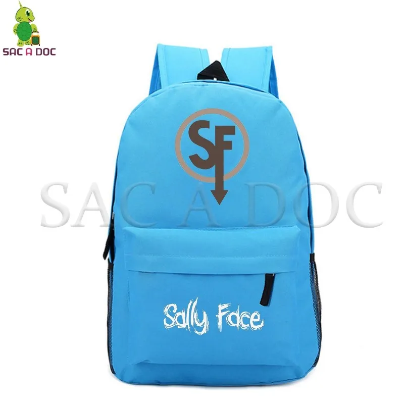25 Повседневный Рюкзак Sally Face, рюкзак для ноутбука, школьные сумки для подростков мальчиков и девочек, повседневные Рюкзаки, рюкзак для путешествий - Цвет: 25