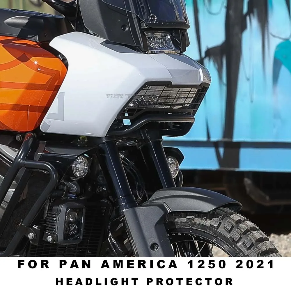 

Motorcycle Aluminium Headlight Protector Grille FOR PAN AMERICA 1250 PA1250 PANAMERICA1250 2021 Guard Cover Protection Grill