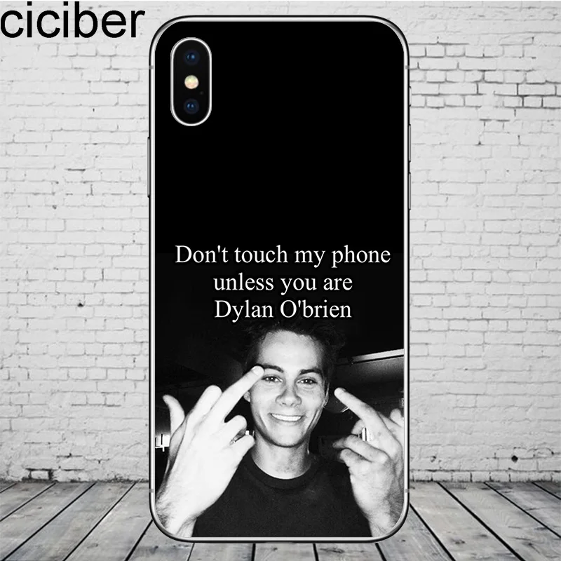 Ciciber Teen Wolf для iPhone 11 Pro Max чехол телефона iphone 8 7 6 6S 5S SE X 7plus 8plus 6plus силиконовый мягкий