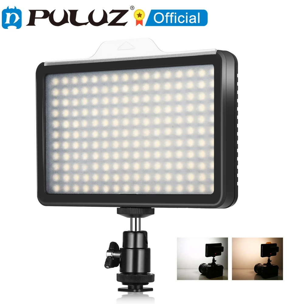 

PULUZ-176 светодиодный, 12 Вт светильник ing светодиодный видео светильник фото Камера светильник осветитель 3300-5600K, с регулируемым светом для сту...