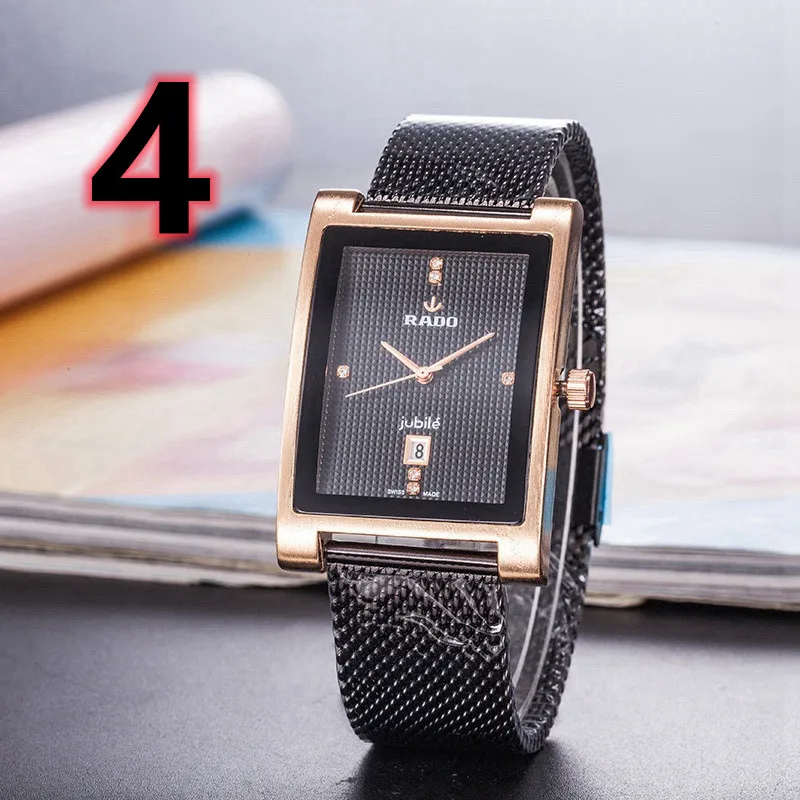 

C103 Hot Sale New Product RADO Men's Watch Ladies High Quality Ladies Quartz Watch Watch Luxury Golden Square Watch