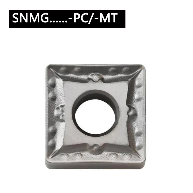 

-PC/-MT SNMG оригинальные вставки с ЧПУ SNMG120404MT SNMG120404PC SNMG120408MT SNMG120408PC SNMG120412MT, внешний токарный инструмент, эффективный