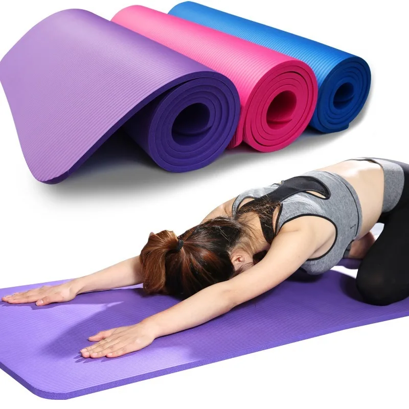 

Yoga Mat Anti-skid Sports Fitness Mat 4MM Thick EVA Comfort Foam yoga matt for Exercise, Yoga, and Pilates Gymnastics mat