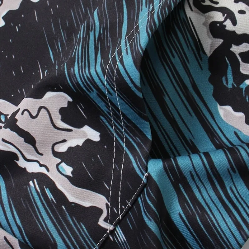 Худи мужское в японском стиле уличная одежда с рисунком загара повседневный