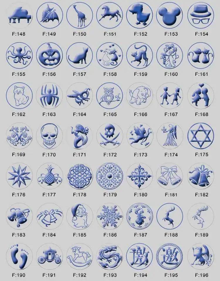 Восковая печать в стиле ретро деревянная классическая воск декоративная роза