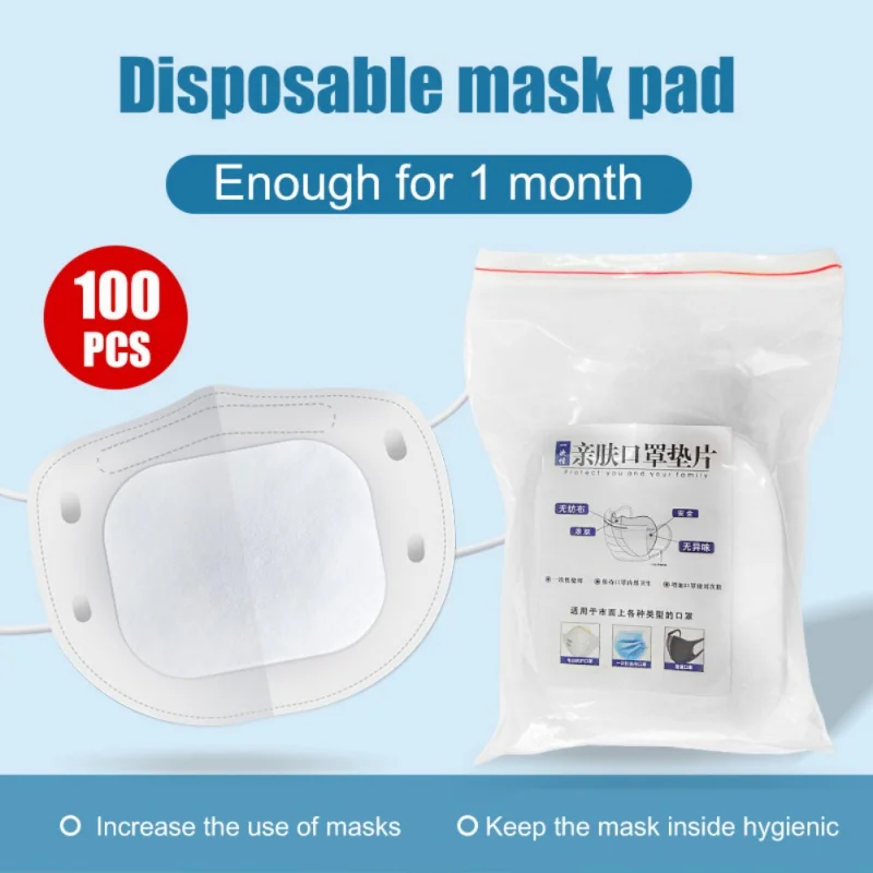 100 шт./лот 3 слоя PM2.5 одноразовый фильтр вставка защитный Медиа для рот маска Анти