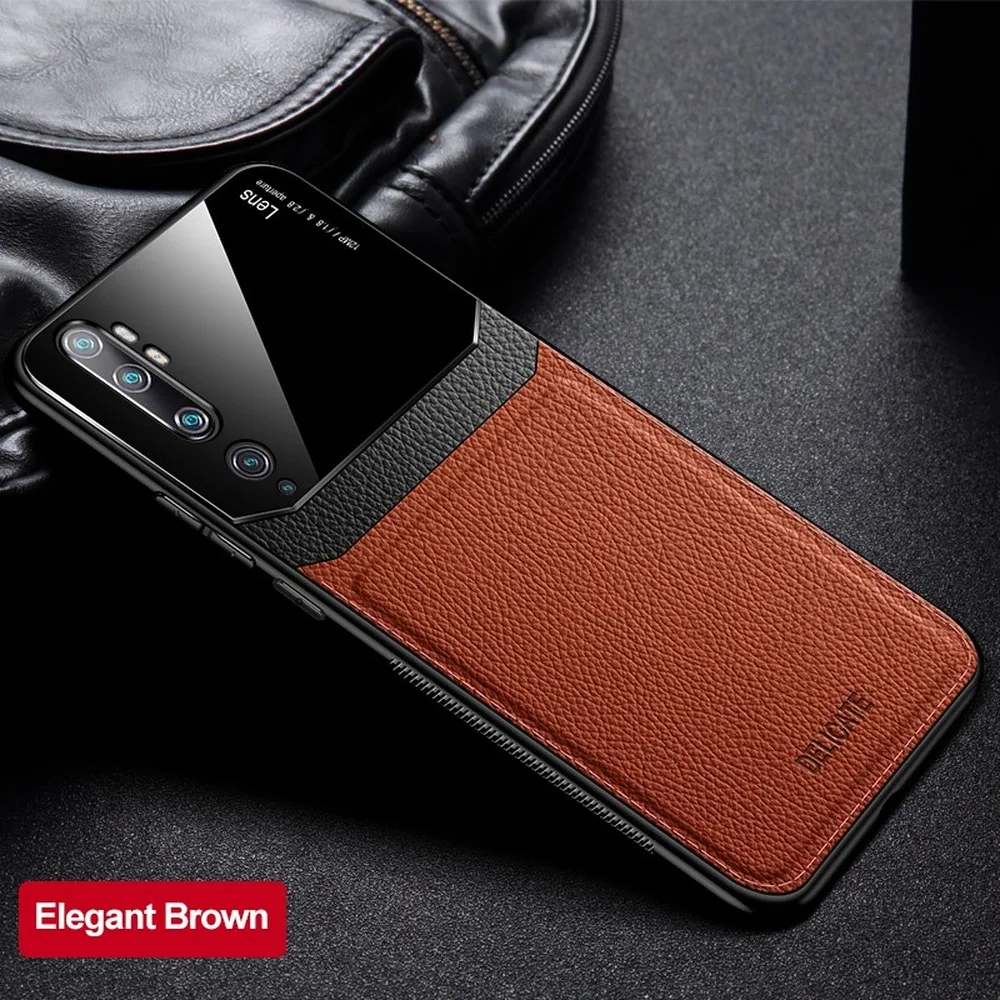 Объектив защитный чехол для телефона Xiaomi Mi Note 10 CC9 Pro 9 Lite искусственная кожа