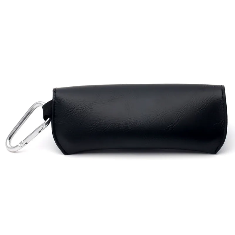 Fashion Eyewear Case PVC Leather Black Glasses Sunglasses Box Portable Pouch Accessoires | Аксессуары для одежды