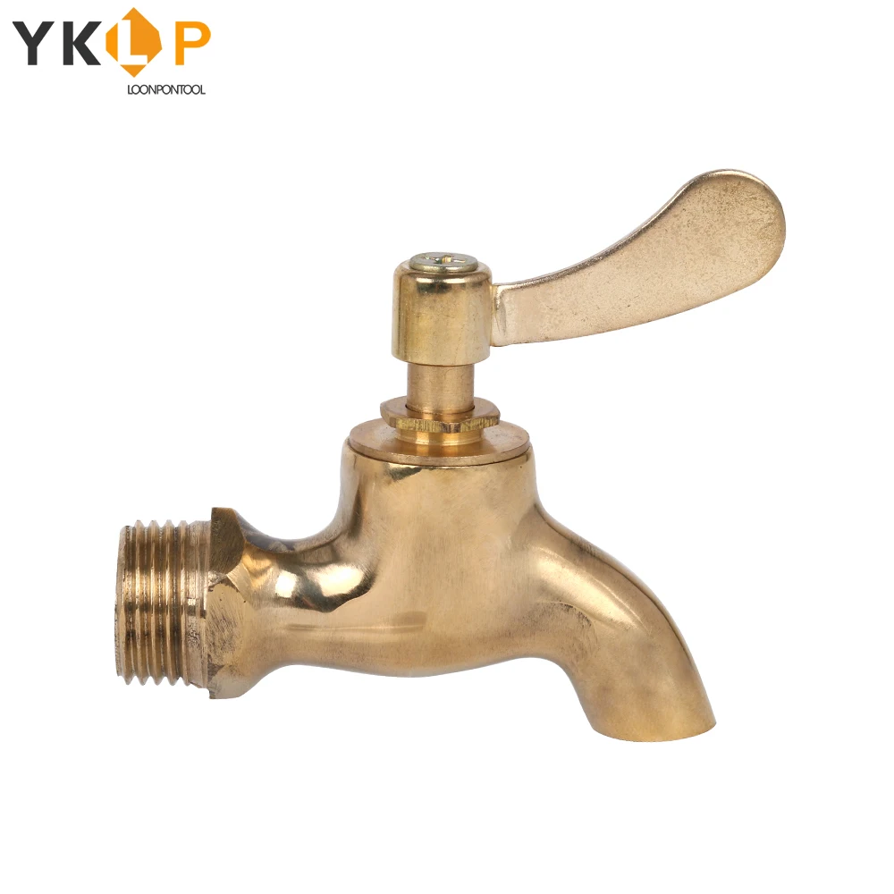 Латунный Быстро открытый кран настенный наружный садовый смеситель стиральная