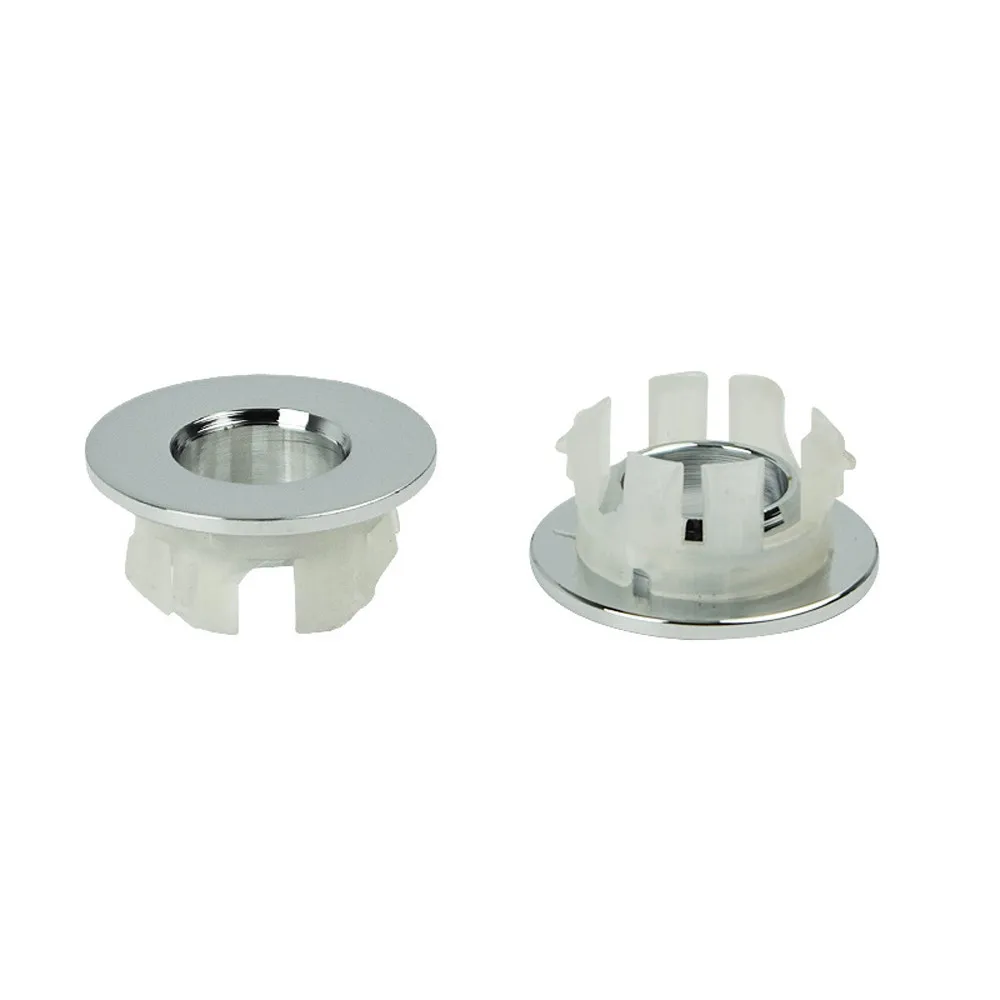 

Assoeted Artistic Sink Overflow Spare Cover Chrome Trim Bathroom Ceramic Basin
