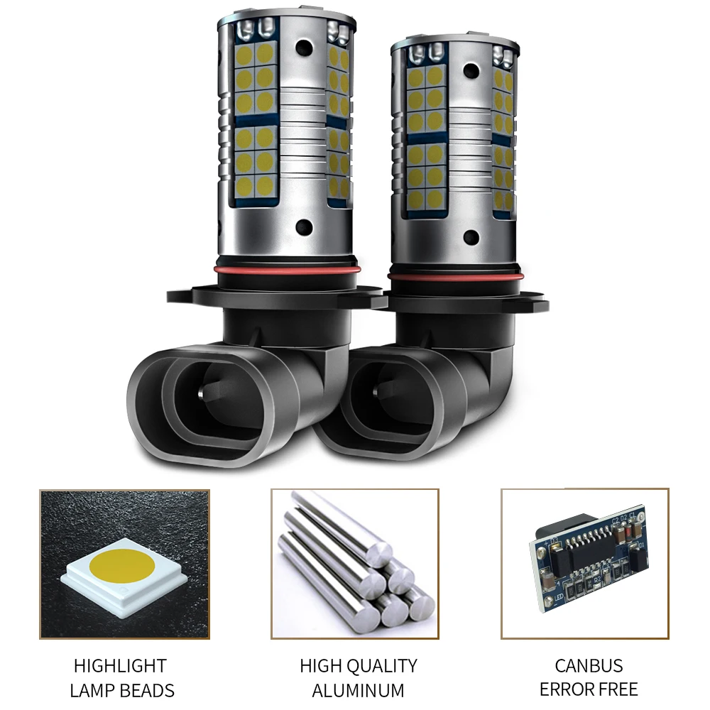 Светодиодные лампы для противотуманных фар HB4 9006 H10 9145 Canbus Ford Galaxy 2006-2012 Kuga 2 2013-2015