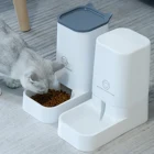 Автоматическая кормушка для собак и кошек большой емкости 3,8 л, съемное устройство для кормления диспенсер воды для миски, товары для домашних собак