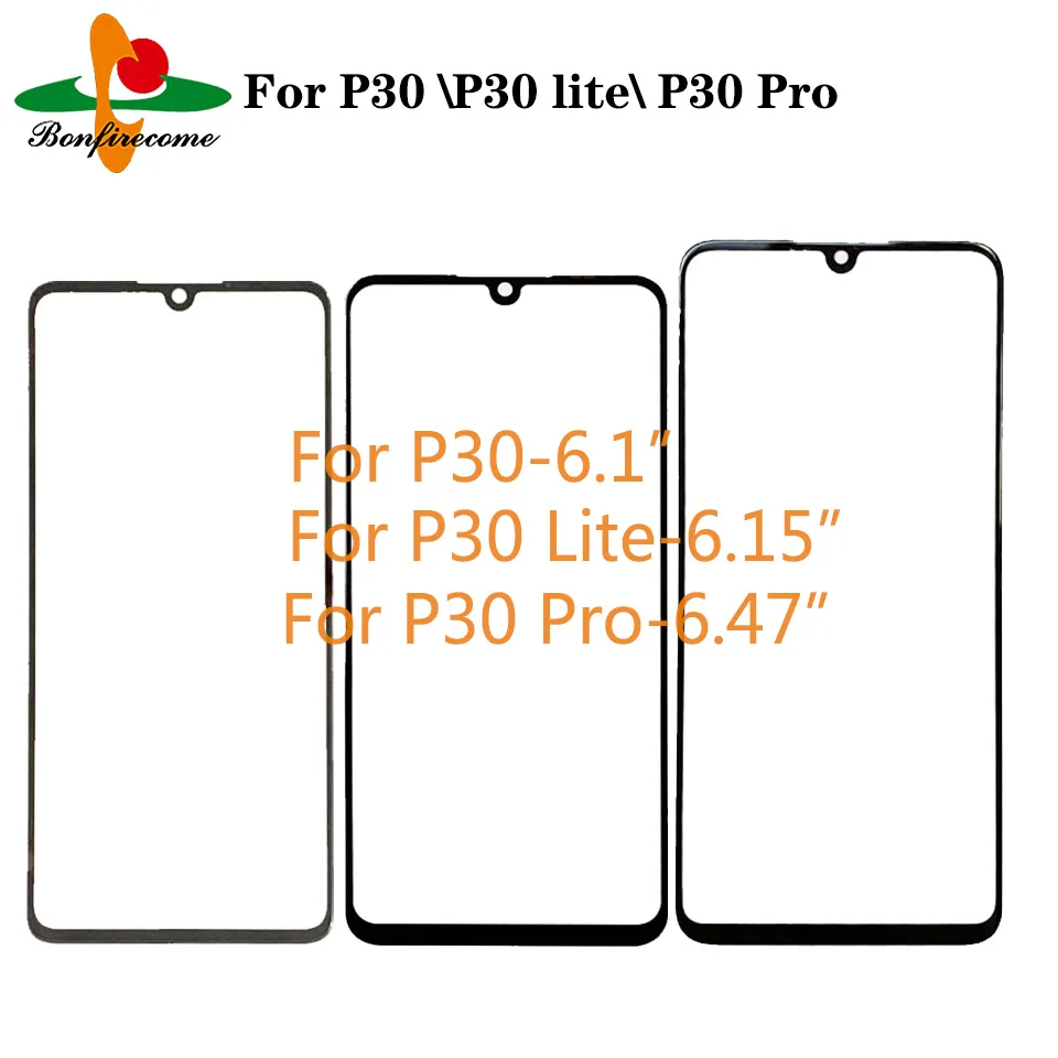 10 шт./партия сенсорный экран стекло для Huawei P30 Lite Pro ЖК-дисплей Панель переднее