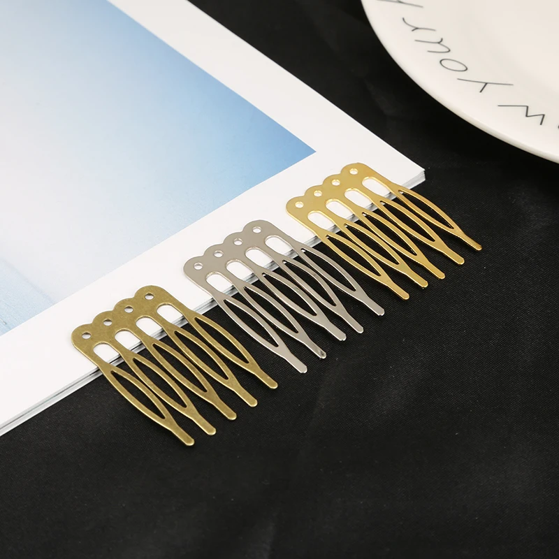 Заколки для волос пустая основа с зубчиками расческа аксессуары ручной работы| |