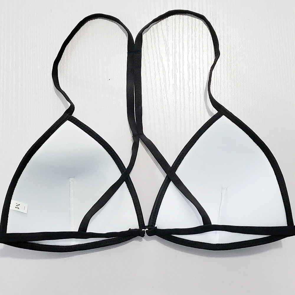 

Sexy Bikini Set Back Cross - Straps Swimsuit Female Very Popular Design Swimwear Hot Sales Sponge Pad Beachwear