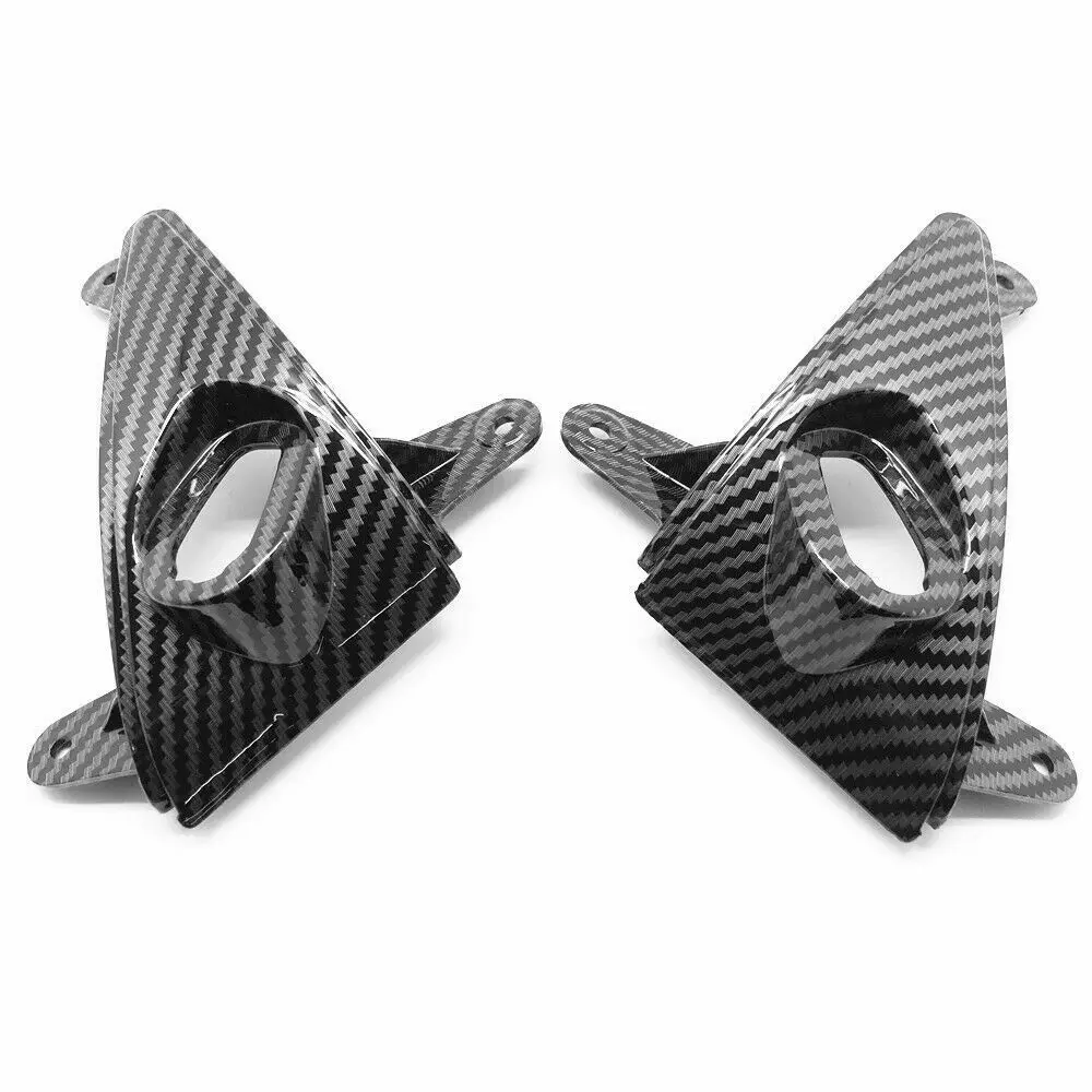 

Hydro Dipped Carbon Fiber Finish Side Turn Signal Mount Fairing For Kawasaki Ninja ZX6R 636 2005-2006
