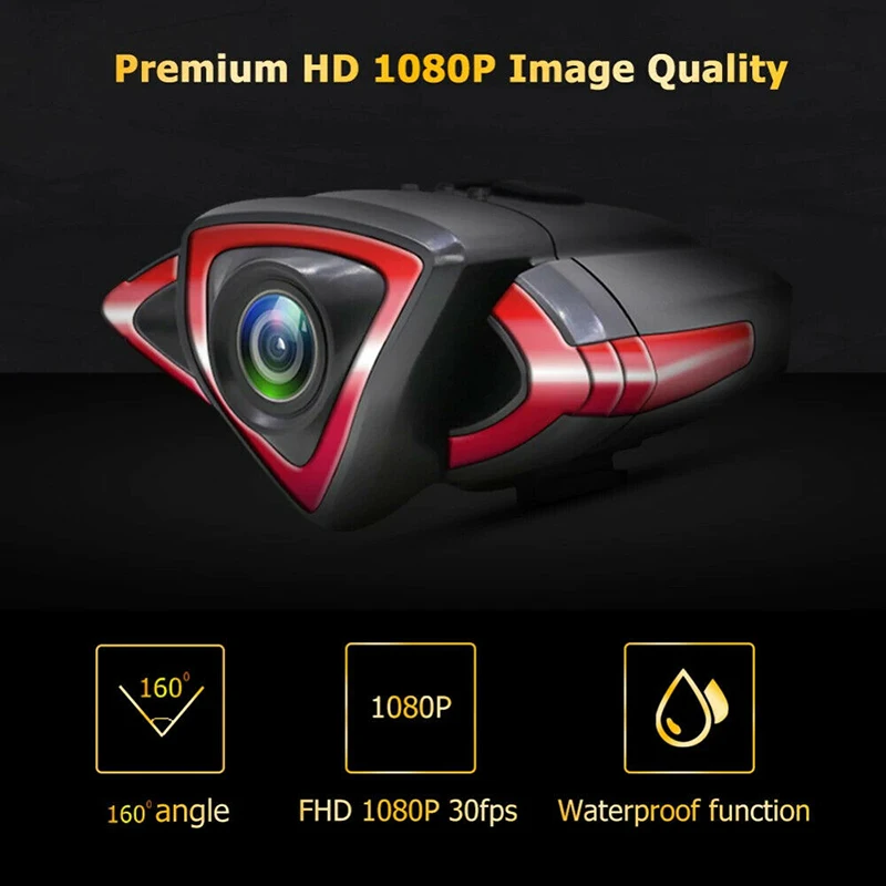 Велосипедная камера ночного заднего вида WiFi велосипедная DVR велосипедный