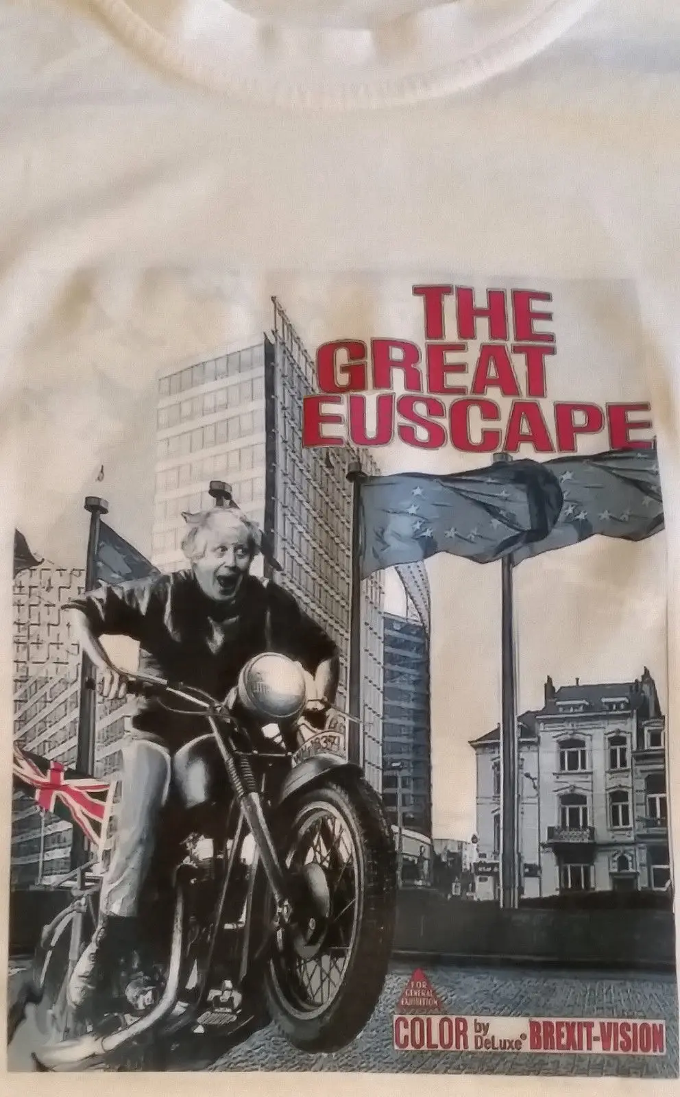 Футболка с юмором Бориса Джонсона Брексита большой европейский поход xxxtentacion