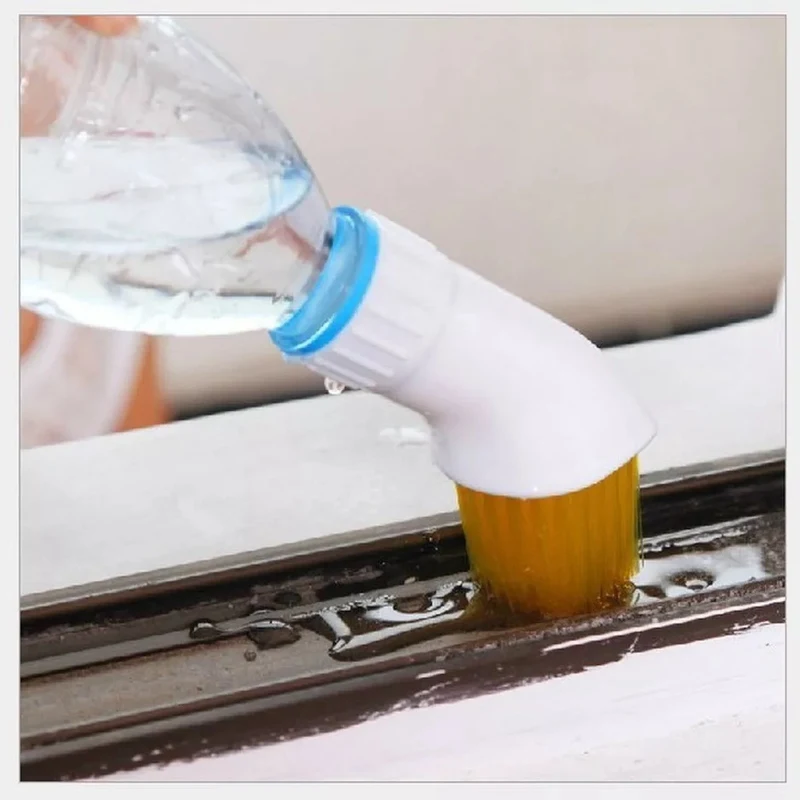 

Cleaning appliance groove door brush crevice brush Creative portable door and window cleaning brush kitchen and bathroom supplie