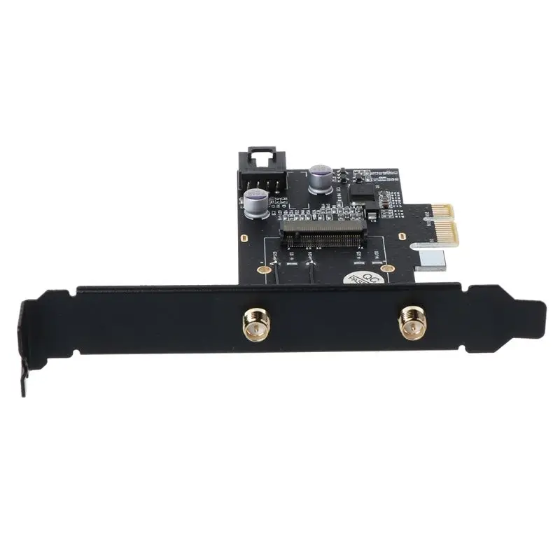 

M.2 Key A to PCI-e X1 Adapter Coverter for WiFi and Bluetooth Card