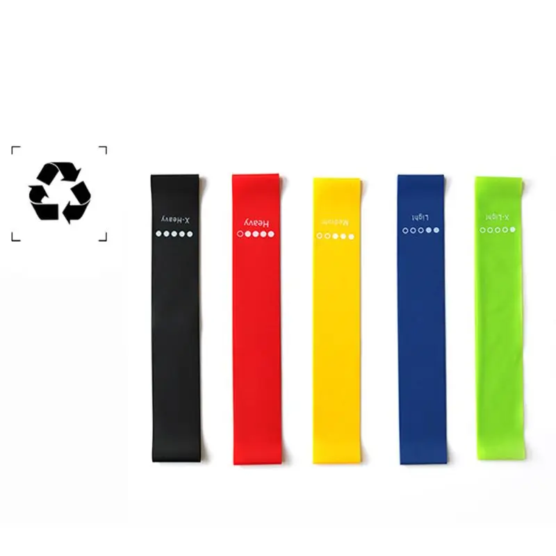 

Set of 5 Resistance Loop Bands Assisted Pull Up Bands Chin Up Exercise Bands