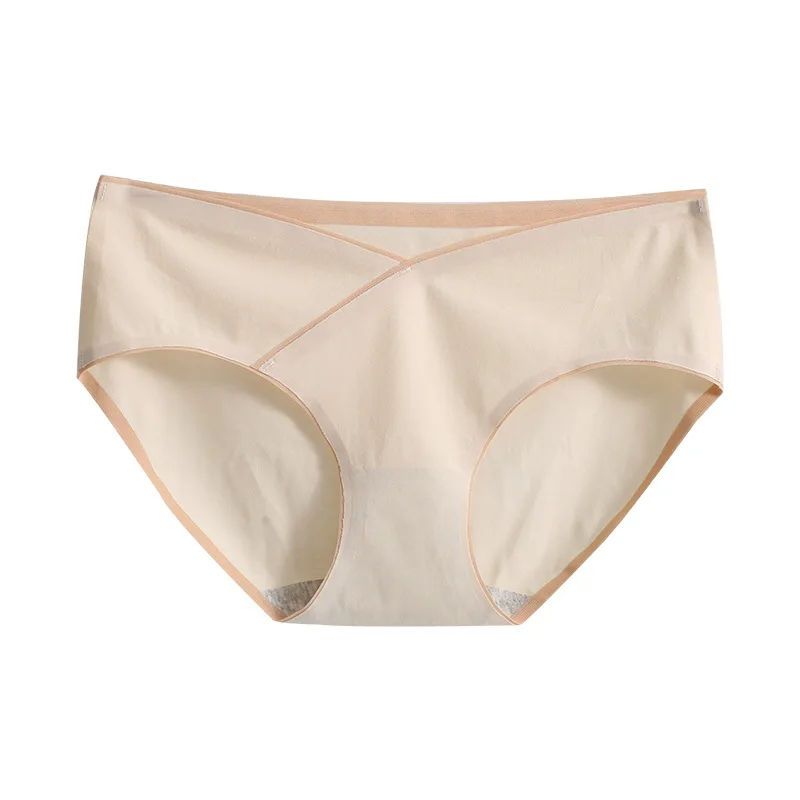 

3pcs/set New Panties Women Briefs Intimates Female Lingerie Cotton Pure Cotton Girls Underpants Women Underwear Solid V Waist