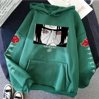 2021 hot uchiha itachi hoodie hip hop japan anime akatsuki pullovers tops loose long sleeves autumn man clothes women sweatshirt
