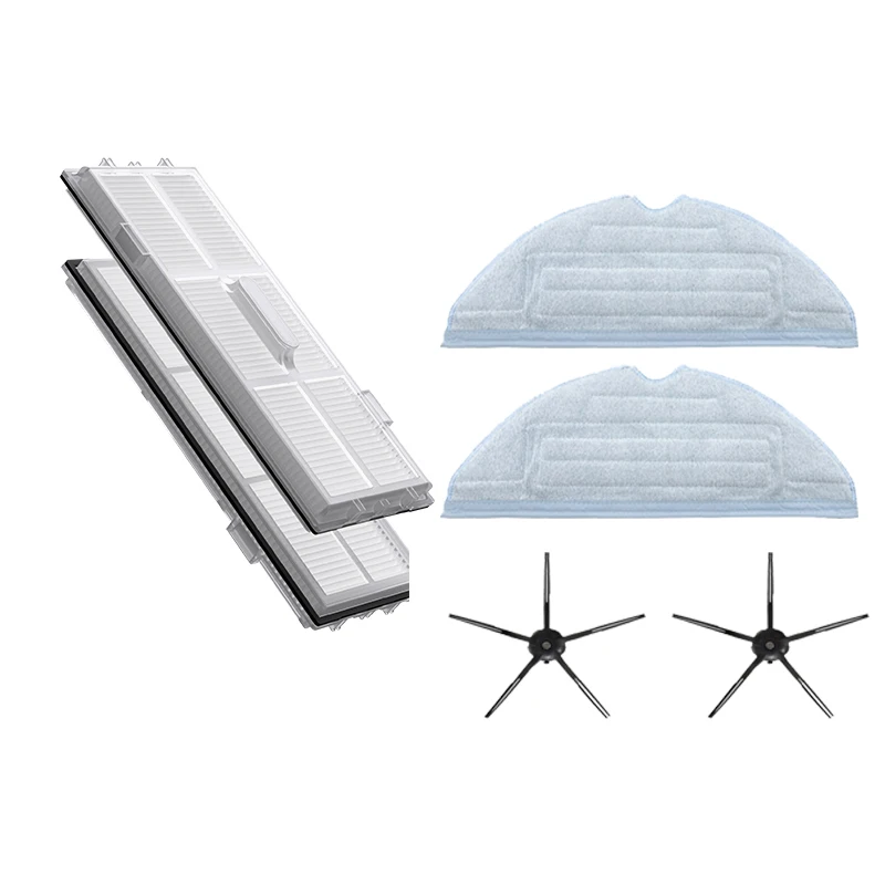 

High Quality Hepa filter Mopping Cloths Side brush for Xiaomi Roborock T7S T7plus T7Splus S7 Mopping Cloth Spare Parts