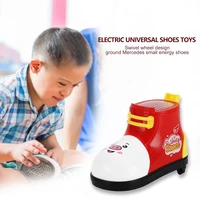 electric universal wheel sliding toy cute cartoon luminous shoes music light sound educational toys for children gift