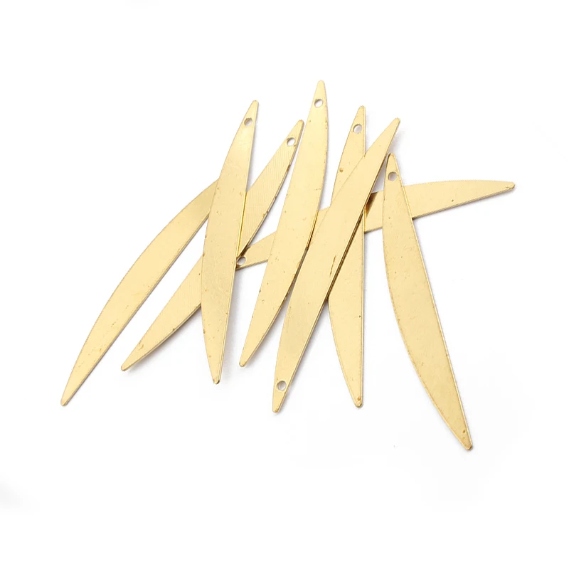 30 шт. Подвески неправильной геометрической формы длинные плоские подвески