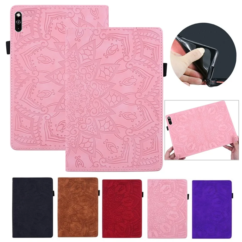 

Чехол с 3D тиснением в виде цветка для iPad Pro 11 2021, умный кожаный защитный чехол-книжка для iPad Pro 2020, 2021, 11, 11 дюймов, чехол