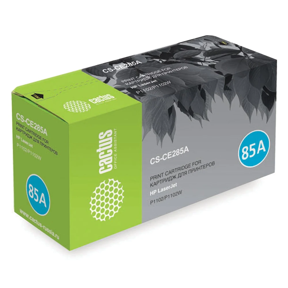 Картридж лазерный CACTUS (CS-CE285A) для HP LaserJet P1102/P1102W/M1212NF ресурс 1600 стр. CS-CE285AS |