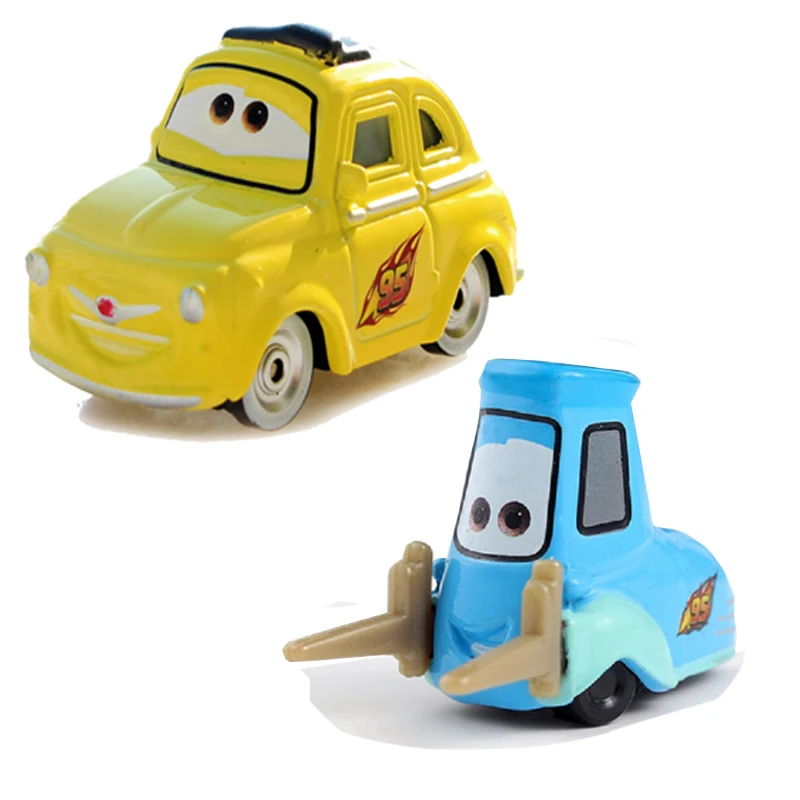 Натуральная Disney Pixar машинки 10 автомобилей подарочный набор Гвидо Супер Марио и