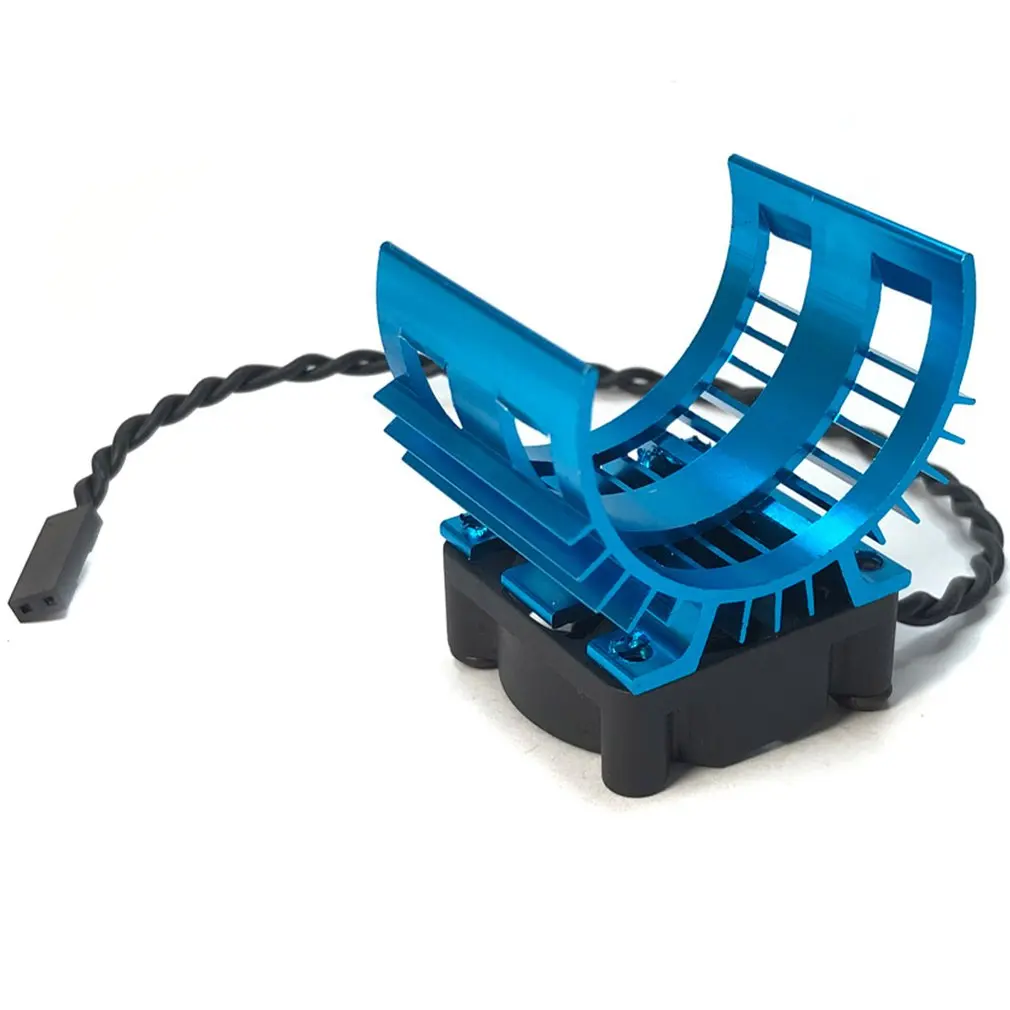 

For WLtoys 144001 124019 124018 A959-B A979-B RC Car Motor Heatsink Cover Cooling Fan For 540 550 3650 3660 Brushless Motor