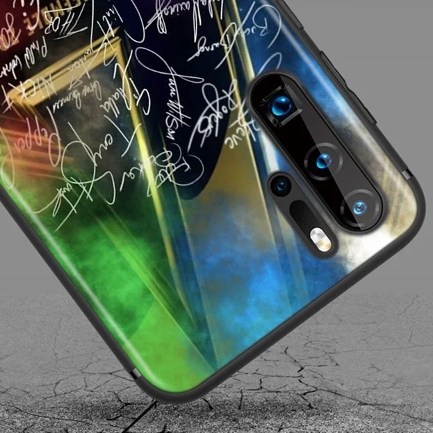 

Marvel Avengers A Logo For Huawei P50 P40 P30 P20 P10 P9 P8 Lite Mini E 5G Pro Plus Soft TPU Silicone Black Cover Phone Case