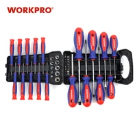 workpro 45 pcs screwdriver set precision screwdrivers for phone with bits set