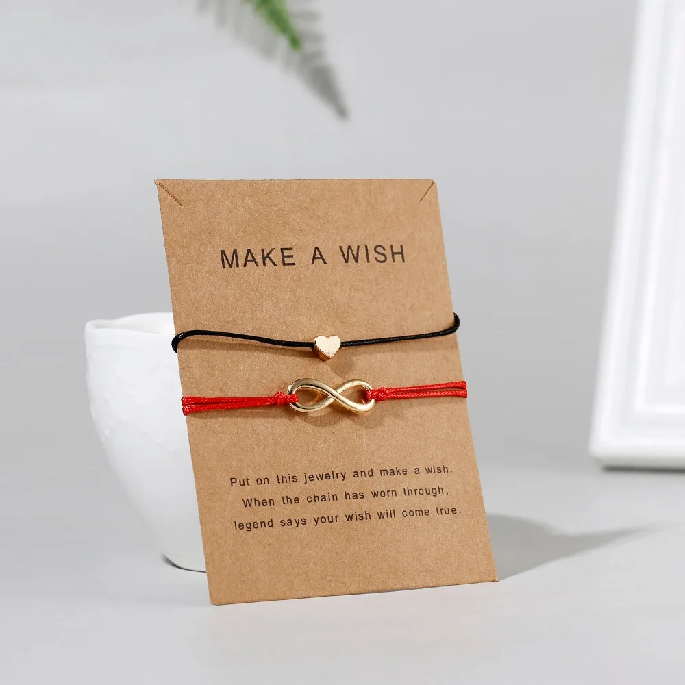 D1 Belleper Make a Wish/Friendship/Mom Love Card Turtle Adjustable Fashion High Quality Bracelet Charm Female New Unique Jewelry - Окраска металла: D1