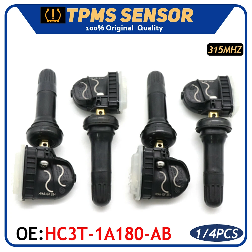 Система контроля давления в шинах с датчиком яркости 315 МГц для Ford HC3T-1A180-AB F-250 Fusion Lincoln MKZ 2017 2018