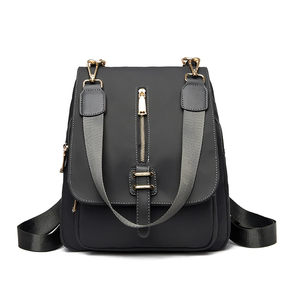 Gray Рюкзак, рюкзак для девочек-подростков, Mochila Feminina, Оксфорд, женский рюкзак, нейлон, водонепроницаемый, женский рюкзак, Sac A Dos Femme - Цвет: Gray