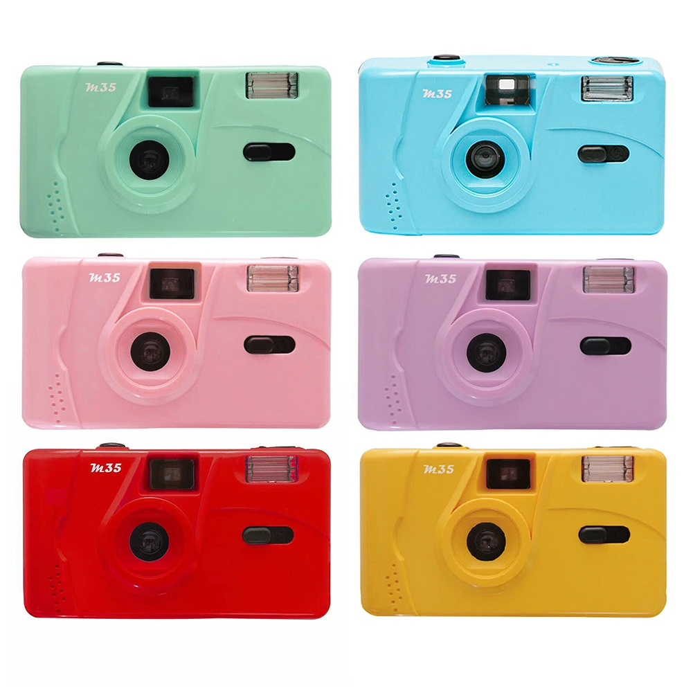 

Vintage M35 35mm Manual Function Non-Disposable Multicolor Retro Film Machine Non-Disposable Retro Film Machine